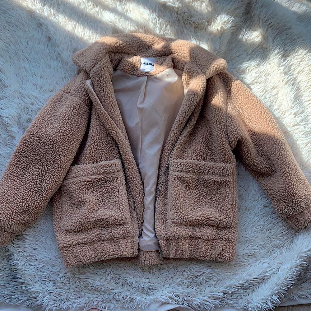 I.AM.GIA coat in tan